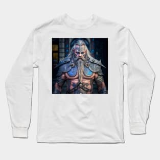 Viking Dwarf of the North Long Sleeve T-Shirt